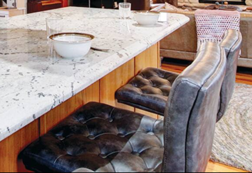 Dining and custom kitchen in our short term rental in Decatur and Atlanta.