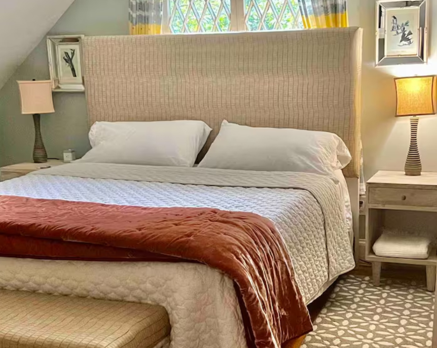 Luxury bedding and King bed in Decatur and Atlanta